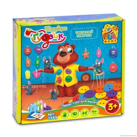гр Настільна гра "Шнурівка і Ґудзик" 7383 (12) "4FUN Game Club", у коробці