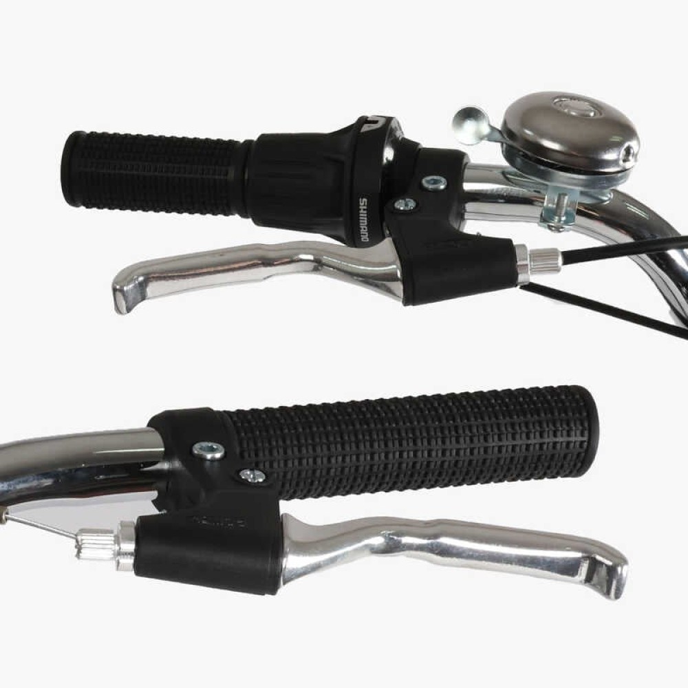 Велосипед міський Corso Liberty 28" дюймів LR-28014 + КОШИK, сталева рама 20", Shimano 7 швидкостей, корзина, багажник